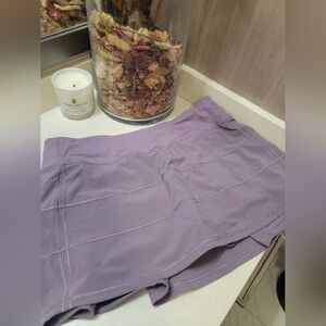 Lululemon Pace Rival Mid-Rise Skirt Purple Ash Az 10